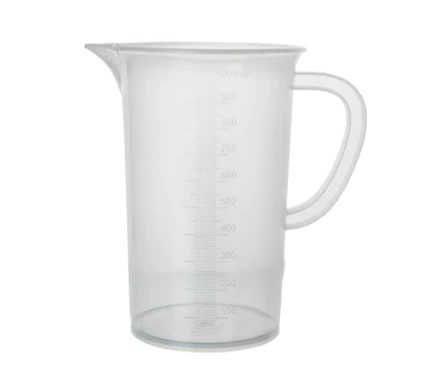 Мерный стакан, 1000 x 10 мл, PP ( Measuring Jug, 1000 x 10 ml, Polypropylene CH0356C )