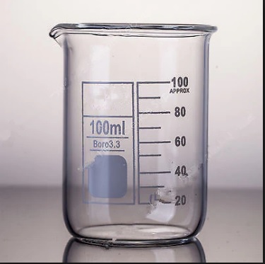 Стакан стеклянный низкий, с носиком, со шкалой, 600 мл, Н-1-600 ТС