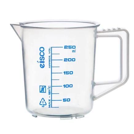 Мерный стакан с трафаретной печатью, 250 мл, РР / Measuring Jug-Screen Printed, 250 ml, Polypropylen