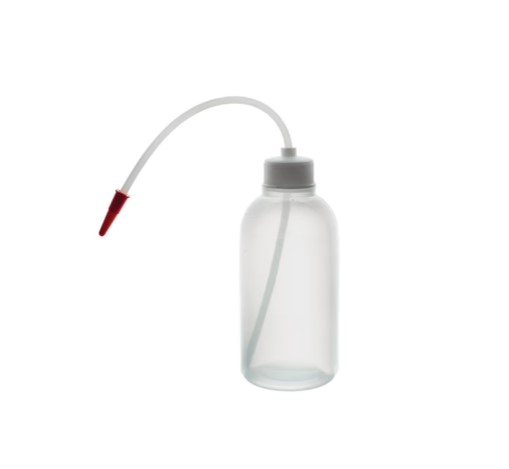 Промывалка (LDPE) Premium, узкое горло, цветной колпачок, 250 мл / Wash Bottles (LDPE) Premium, narrow neck, colored top, 250 ml