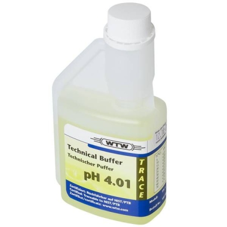 Технический буферный раствор pH = 4,01, 1 флакон по 250 мл                   Technical buffer solution pH = 4.01, 1 bottle with 250 ml: pH 4.01