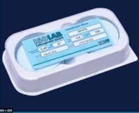 Мембранный фильтр – размер пор 0,45 мкм – 47мм диаметр - фильтр из смеси сложных эфиров целлюлозы  (уп.=100 шт.)