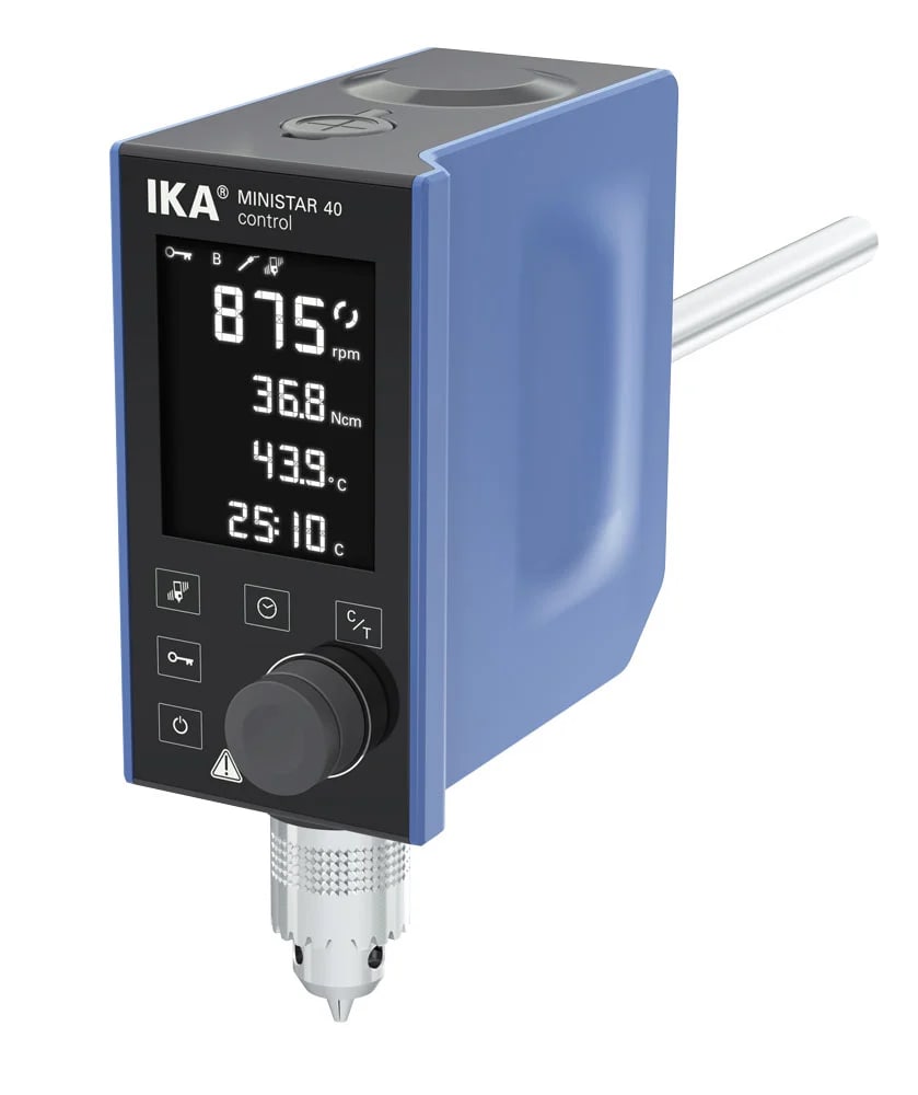 Ministar 40 digital, электронная верхнеприводная мешалка / Ministar 40 digital electronic overhead stirrer 