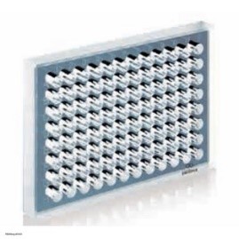 730.009-QG Quartz Microplate With 96 wells Base: Synthetic Quartz Glass / 730.009-QG Кварцевая микропластина с 96 ячейками, основа: синтетическое кварцеваое стекло